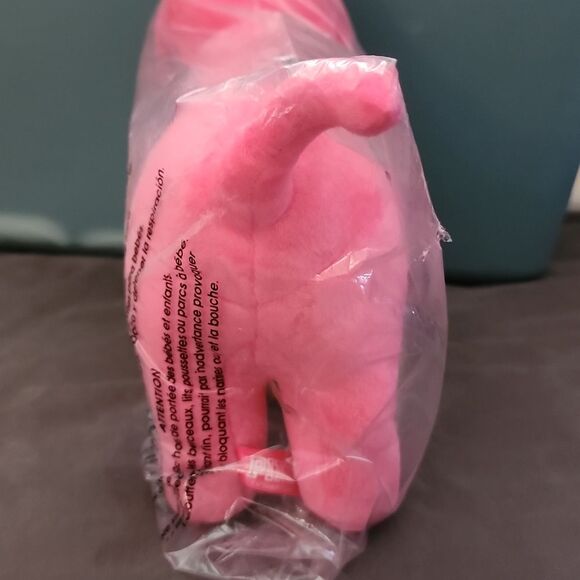 VICTORIA SECRET PINK Plush Stuffed Animals Gold Hope Dog and Pink Nation Dog - Picture 11 of 14